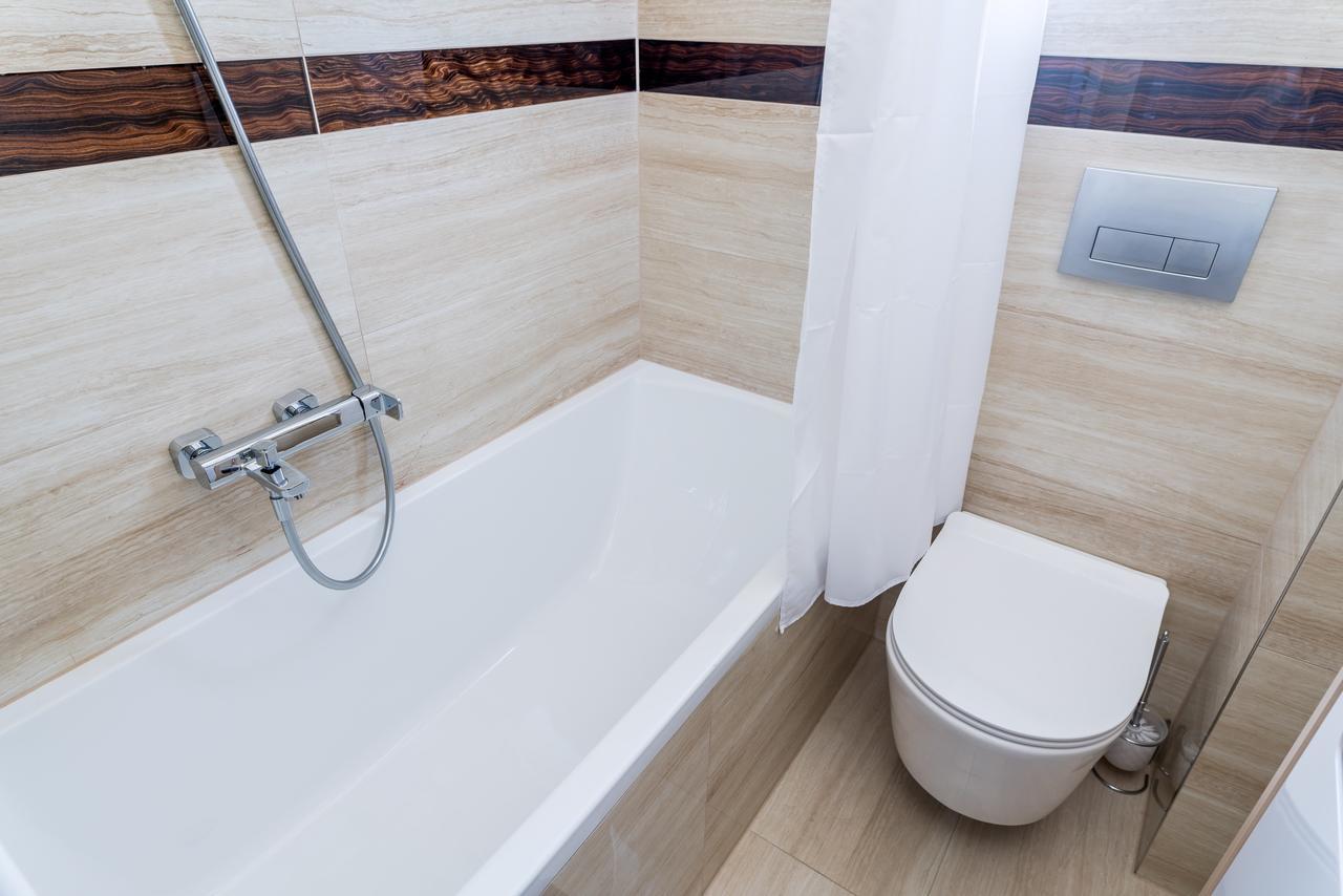 Top Of The City Apartment With Ac Budapeste Exterior foto