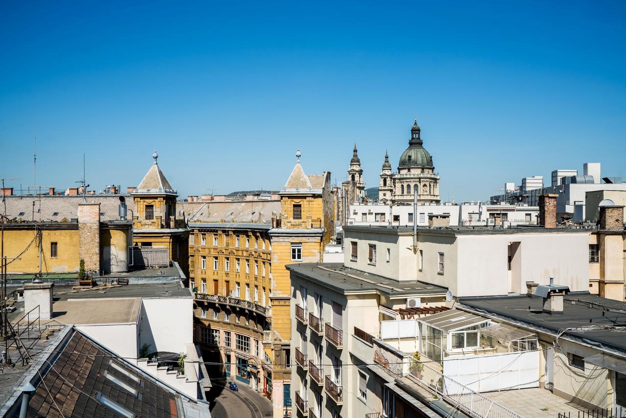 Top Of The City Apartment With Ac Budapeste Exterior foto